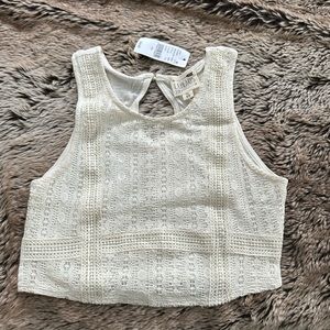 Pac Sun Neutral Crop Top